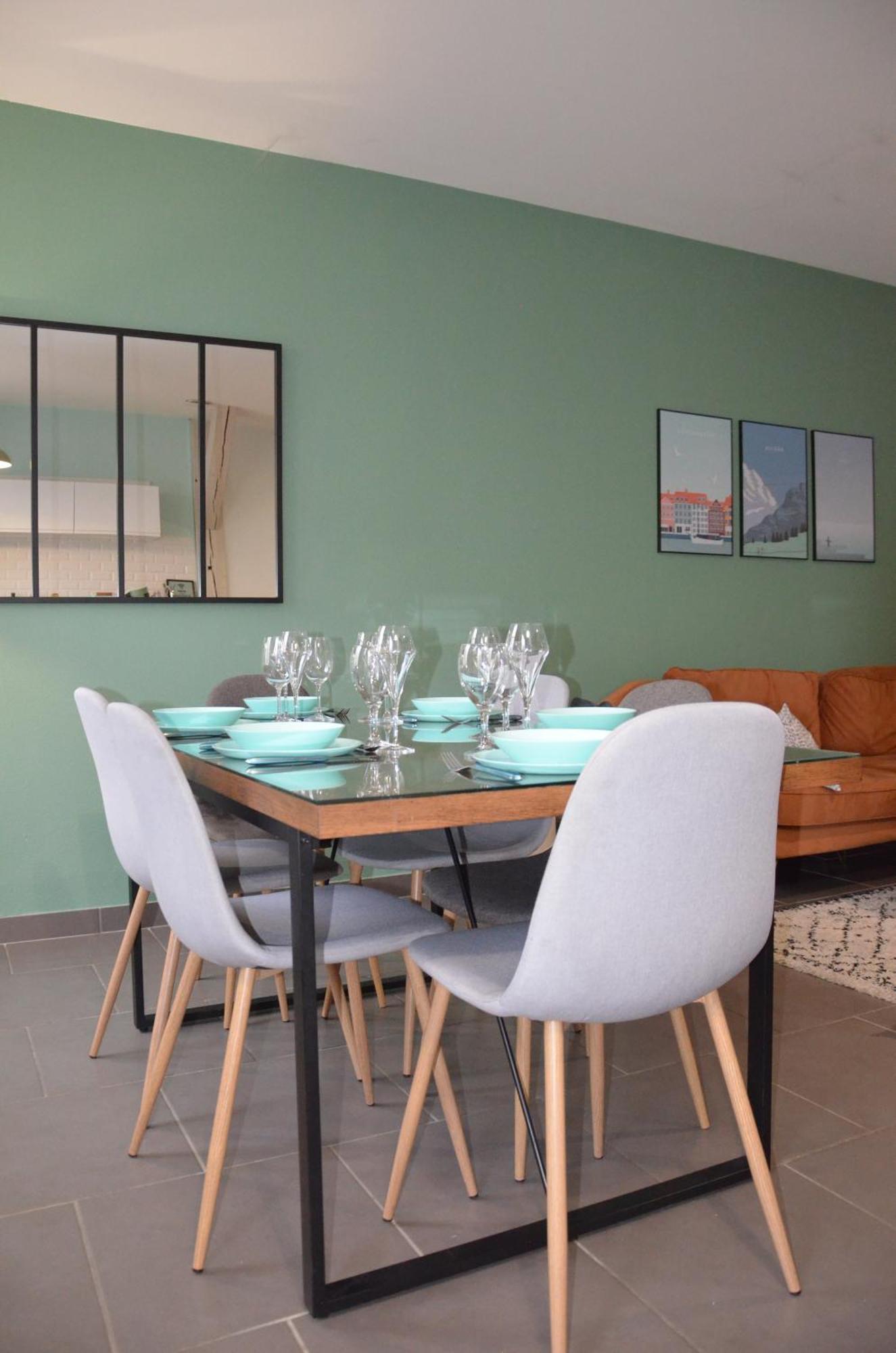 Апартаменты Le Cocon Troyen - 6-8P - 2 Parking Gratuits Труа Экстерьер фото